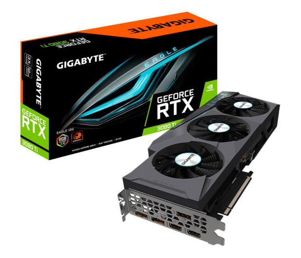 Gigabyte GeForce RTX 3080 Ti EAGLE LHR 12GB GDDR6X - 658152 - zdjęcie